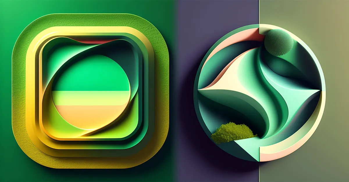 2D vs. 3D Logo Design
